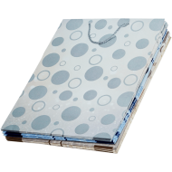 Pungi cadou cartonate cu snur 26x32x10 cm set 12 buc, Adison